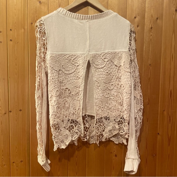 Free People Crochet Shirt - Picture 4 of 5